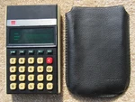 Sharp El-8131 Elsi-mate Electronic Calculator With Sleeve Vintage Working. Fixed Price $12.99.