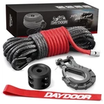 Ultra-strong Synthetic Winch Rope 1/4'' X 50ft - Lightweight & Safe For Off-road. Fixed Price $59.99.