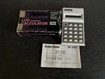 Vintage Radio Shack Ec202lcd Memory Calculator 1979. Fixed Price $45.00.