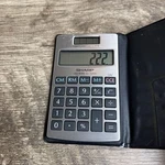 Vintage Sharp Elsi Mate El-326m Silver Twin Power Scientific Solar Calculator. Fixed Price $13.49.