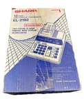 New Sharp El-2192 Printing Calculator In Open Box Tested Works Missing Arm. Fixed Price $39.95.