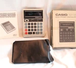 Vintage Casio 101 Mr Electronic Calculator With Box Case Instructions 1970s. Fixed Price $35.00.