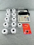 Sharp Electronic El-1801v Ink 12 Digit/2 Color Printing Calculator W/paper Rolls. Fixed Price $29.99.