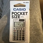 Casio Hs-8v Basic Calculator. Fixed Price $8.09.
