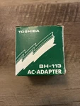 New Old Stock Toshiba Bh-113 Power Adaptor Charger For Bc-8013, Bc-8016, Bc-819. Fixed Price $15.00.