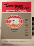 1978 Johnson Jm-7807 55 Hp 55e78, 55el78 Outboard Service Manual. Fixed Price $29.95.