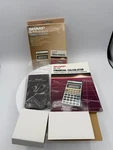 Sharp El-731 Financial Calculator W/case, Manual & Solution Book Tested Working. Fixed Price $19.99.