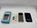 Vintage Radio Shack Ec-201 Electronic Memory Calculator Box Manual Case. Fixed Price $40.00.