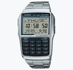 Casio Data Bank Square Digital Calculator Mens Metal Watch Dbc-32d-1adf. Fixed Price $83.41.