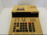 Vintage Sharp Compet Cs-2063 Electric Adding Machine, 120v Ac 60hz. Fixed Price $29.95.