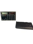 Technico Vintage Sl773ck Solar Calculator W/ Faux Leather Wallet Works. Fixed Price $14.24.