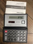 Vintage Radio Shack Calculator Ec-433 Dual Powered Solar Battery W/cover Working. Fixed Price $1.80.