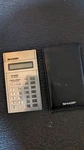 Vintage 1980 Credit Card Size Sharp Elsi Mate El-8152 Electronic Calculator Read. Fixed Price $79.99.