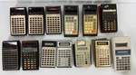 Lot Of 13 Vintage Texas Instruments Calculators - Read. Fixed Price $150.00.