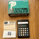 Toshiba Bc-8013 Calculator Lcd Battery W/ Box & Instructions. Fixed Price $9.00.