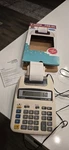 Canon P22-dh Printing Calculator 2 Color 10 Digit Tested W/adapter Box Read. Fixed Price $22.99.