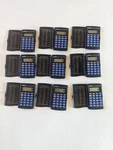 Aurora Compact Calculator Lot 9 Hc108x Soft Touch Keys In Hard Case 8 Digit Lcd. Fixed Price $60.00.