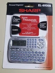Sharp Personal Organizer El-6930b New! Games Translator Phone Book Memo. Fixed Price $11.99.