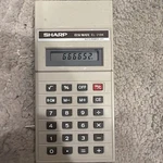 Vtg Sharp Elsi Mate El-218k Calculator. Fixed Price $15.00.