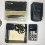 Vintage Sears The Portable Electronic Calculator #5882 W/case, Box,& Power Plug. Fixed Price $10.00.
