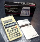 Vintage Used Radio Shack Ec-3023 Lcd Handheld Printer Calculator W/box-booklet. Fixed Price $9.99.