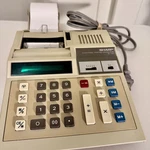 Vintage Sharp El-1182s Printing Calculator Japan Tested Works Faint Print. Fixed Price $14.99.