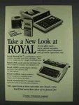 1978 Royal Ad - Memocalc, Lm-8, 242pd Calculator. Fixed Price $17.99.