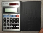 Sharp Elsi Mate El-326g Solar Powered Calculator - Used. Fixed Price $11.99.