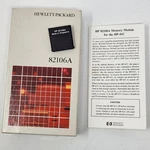 Hp 41c Calculator Memory Module 82106a With Box And Quick Reference Guide. Fixed Price $24.95.