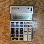 Vintage Sharp Elsi Mate El-308 Calculator. Works Auto Off , Playback, Memory.. Fixed Price $18.95.