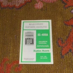 Vintage Radio Shack Ec-405a Solar Powered Electronic Calculator Owners Manual. Fixed Price $5.84.