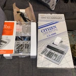 Vintage Citizen Cx1000 Electronic Printing Desk Calculator Made In Japan. Fixed Price $39.99.