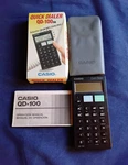Casio Quick Dialer Qd-100 Bk Box Operation Manual Case. Fixed Price $20.00.