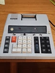 Vintage Unisonic Xl-107 Printing Calculator Adding Machine. Fixed Price $23.50.