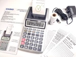New Casio Hr-8tm Plus Handheld Printing Portable Calculator+free Roll+ac Adapter. Fixed Price $25.00.