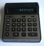 Canon Canola L812 Calculator, Vacuum Fluorescent Display, Has Issues. Fixed Price $10.99.