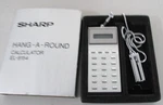 Vintage Sharp Hang-a-round Calculator El-8154 Miniature On A Chain. Fixed Price $45.00.