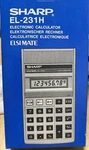 Sharp El-231h Vintage Calculator Pocket Desktop 8 Digit Screen New. Fixed Price $12.50.