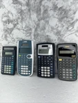 Texas Instruments Calculator Lot Of 4 Ti-31 Ti-30xs Ti-30xiis Ti-30xa Tested. Fixed Price $25.00.