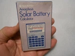 Vintage Sanyo Amorphous Solar Battery Calculator New In Box Cx 2610 Gr. Fixed Price $12.99.