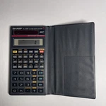 Vtg Sharp El-520d Solar Powered Scientific Calculator In Case Tested & Works!. Fixed Price $10.00.