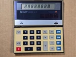 Sharp F8 El-331 Vintage Solar Calculator Working Well. Fixed Price $18.00.