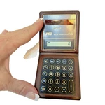 Vintage Nyk Link Tec Solar Power Mini Calculator Ec 340 In Brown Case Works. Fixed Price $11.78.