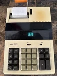 Sears I50 12 Digit Display Printing Calculator 272.58750 Vtg Green Numbers. Fixed Price $30.00.