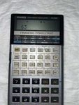 Vintage Casio Fc-200 "financial Consultant" Calculator Works. Fixed Price $75.00.