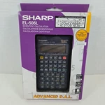 Sharp El-506l Scientific Calculator - New In Open Box With Extra Batteries. Fixed Price $27.95.