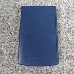 Sharp Elsi Mate El-243s Twin Power Pocket Calculator Navy Blue Folding Cover. Fixed Price $10.00.