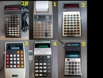 Lot Of 28 Vintage Calculators. Fixed Price $2901.93.