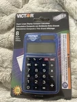 Victor 700bts Compact Calculator 8 Digits, Blue. Fixed Price $9.00.