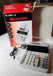 New Sharp El-1801v Electronic Printing Calculator Bright Large 12-digit Display. Fixed Price $37.95.
